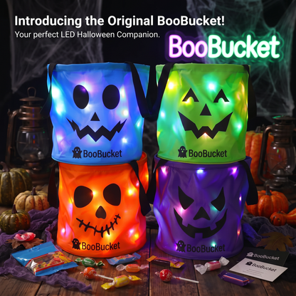 BooBucket™ LED Halloween Treat Bags