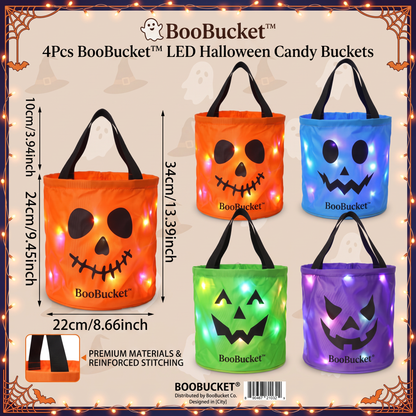 BooBucket™ LED Halloween Treat Bags