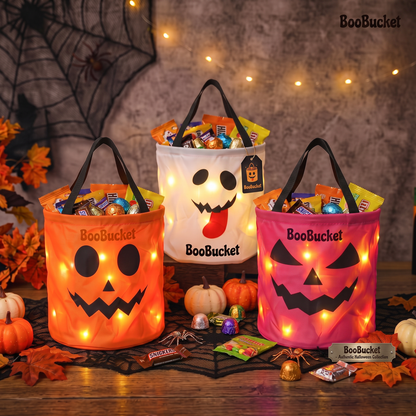 BooBucket™ LED Halloween Treat Bags